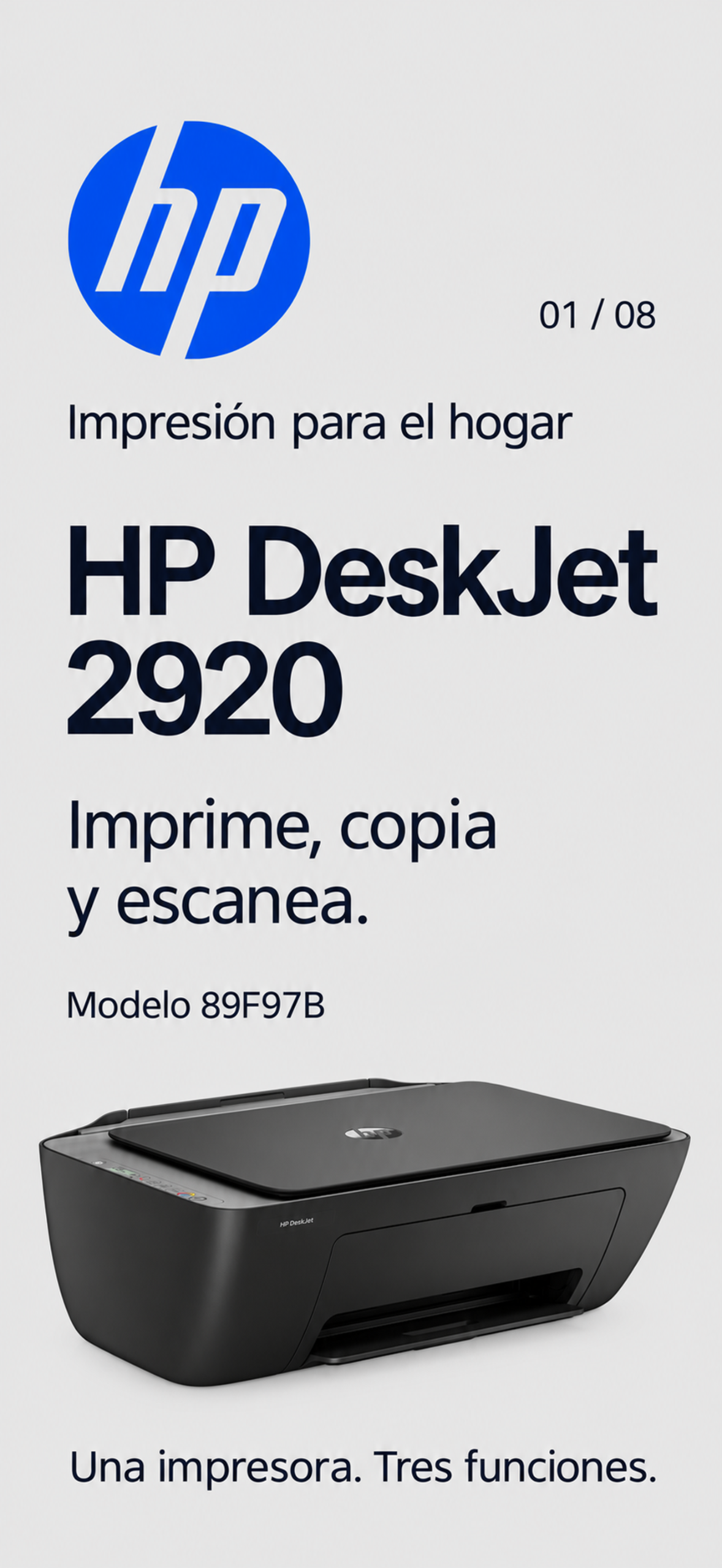 HP DeskJet 2920 (89F97B)