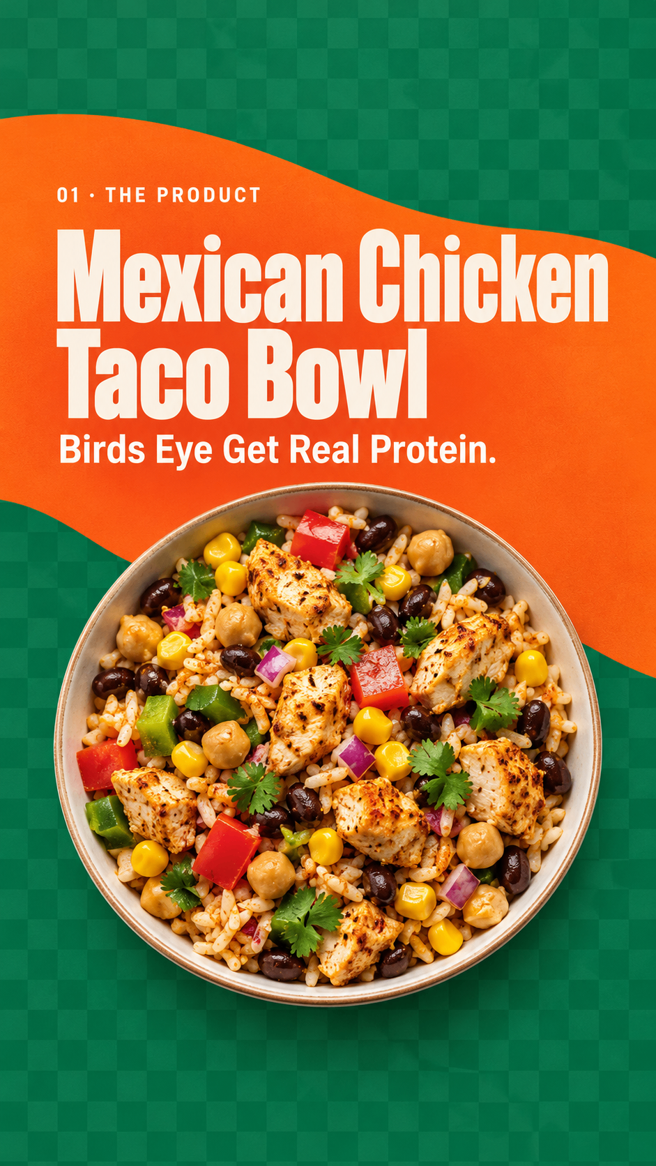 Get Real Protein - Mexican Chicken Taco Bowl